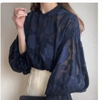 Talía | Blusa de Manga Larga con Estampado Floral
