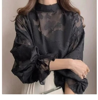 Talía | Blusa de Manga Larga con Estampado Floral
