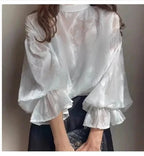 Talía | Blusa de Manga Larga con Estampado Floral