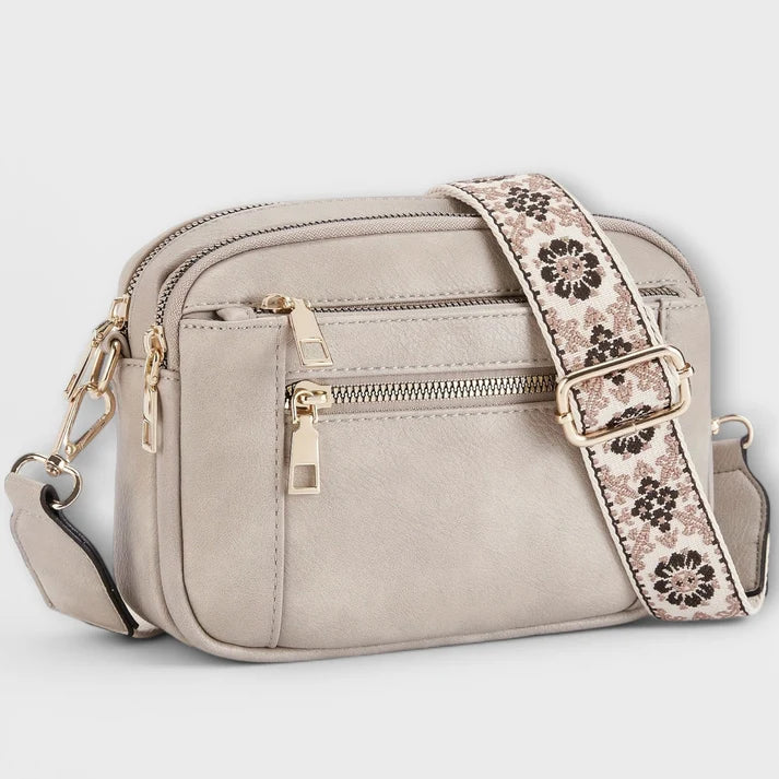 Elain - Bolso bandolera vegano de piel sintética