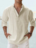 Camisa Transpirable de Lino