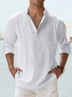 Camisa Transpirable de Lino