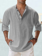 Camisa Transpirable de Lino