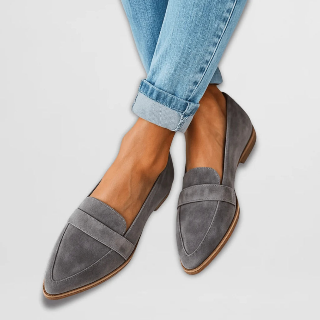 Helen · Mocasines de ante suave