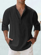 Camisa Transpirable de Lino