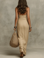 Elena | Vestido largo elegante de estilo vintage